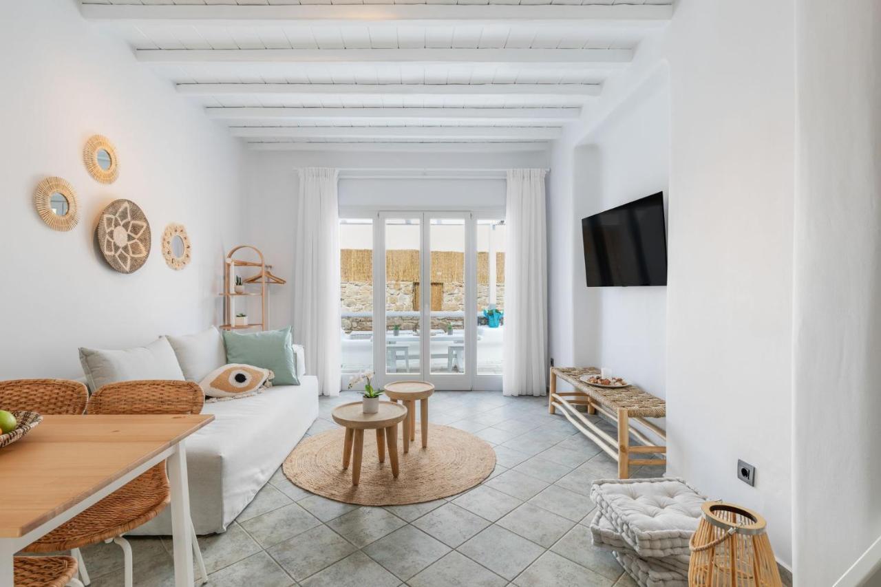 Ivi Mykonean Suites Mimoza Ornos Beach Extérieur photo