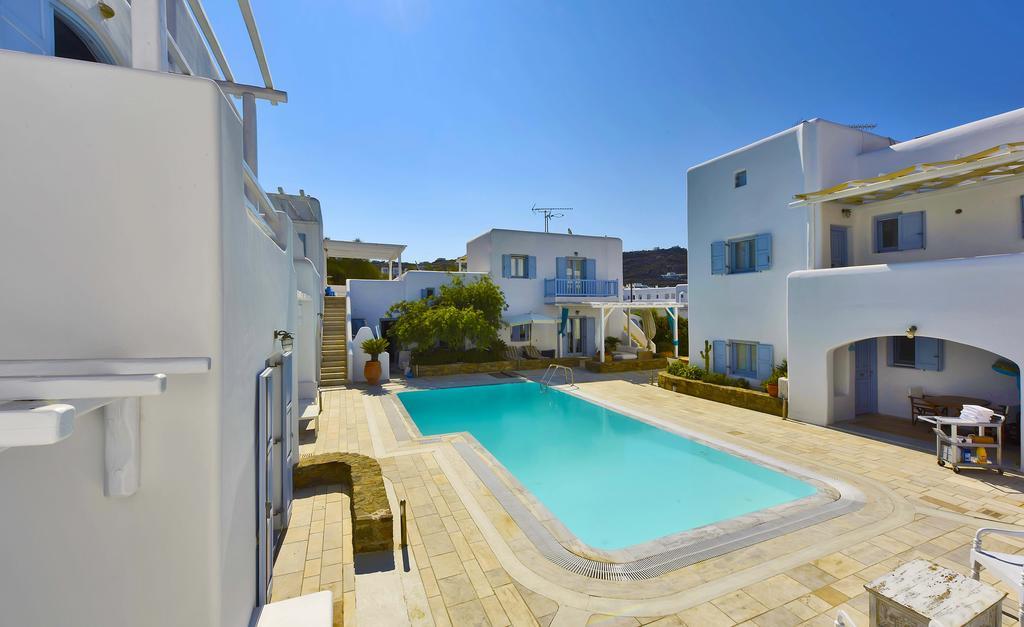 Ivi Mykonean Suites Mimoza Ornos Beach Extérieur photo